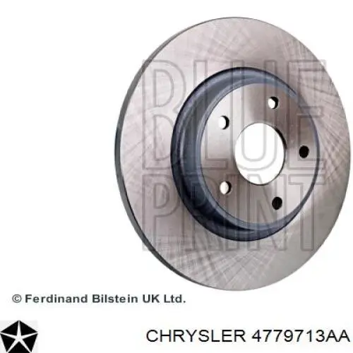Comprar 4779713AA Chrysler Disco de freno trasero