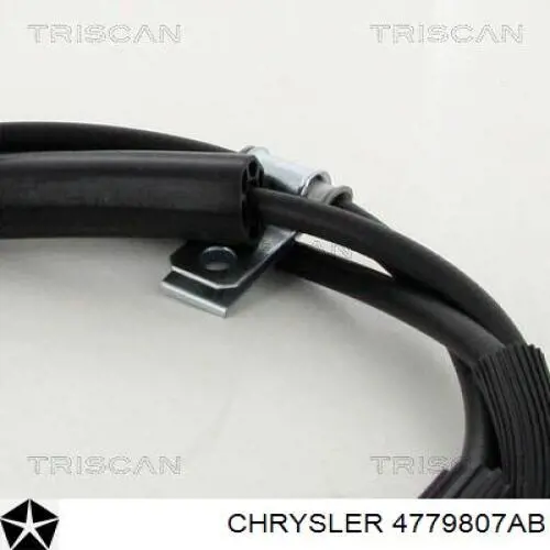 4779807AB Chrysler cable de freno de mano trasero derecho