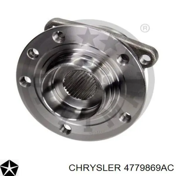 Buje de rueda delantero 04779869AC Chrysler