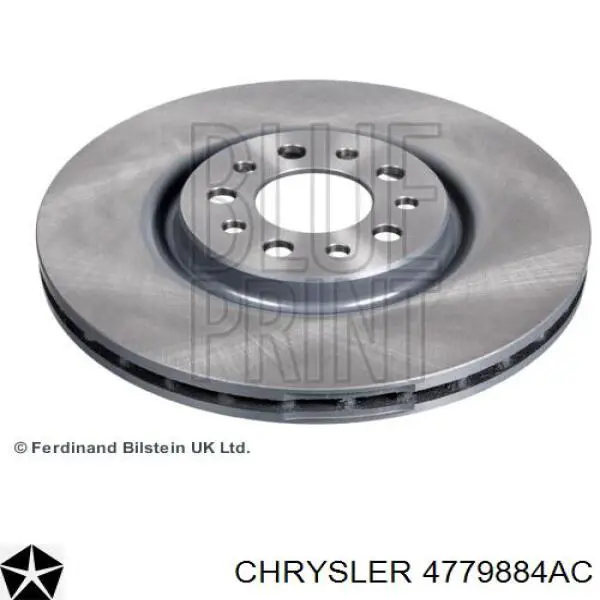 4779884AC Chrysler freno de disco delantero