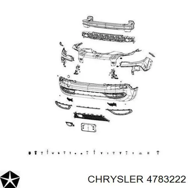 Tope del capó Chrysler 4783222 precio, desde 17,60 EUR
