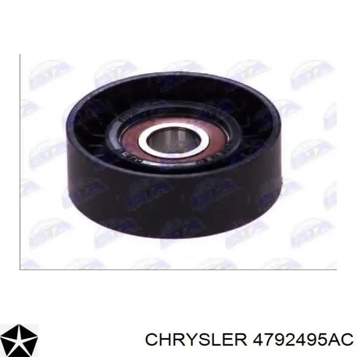 4792495AC Chrysler tensor de correa, correa poli v