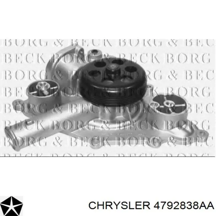 4792838AA Chrysler bomba de agua