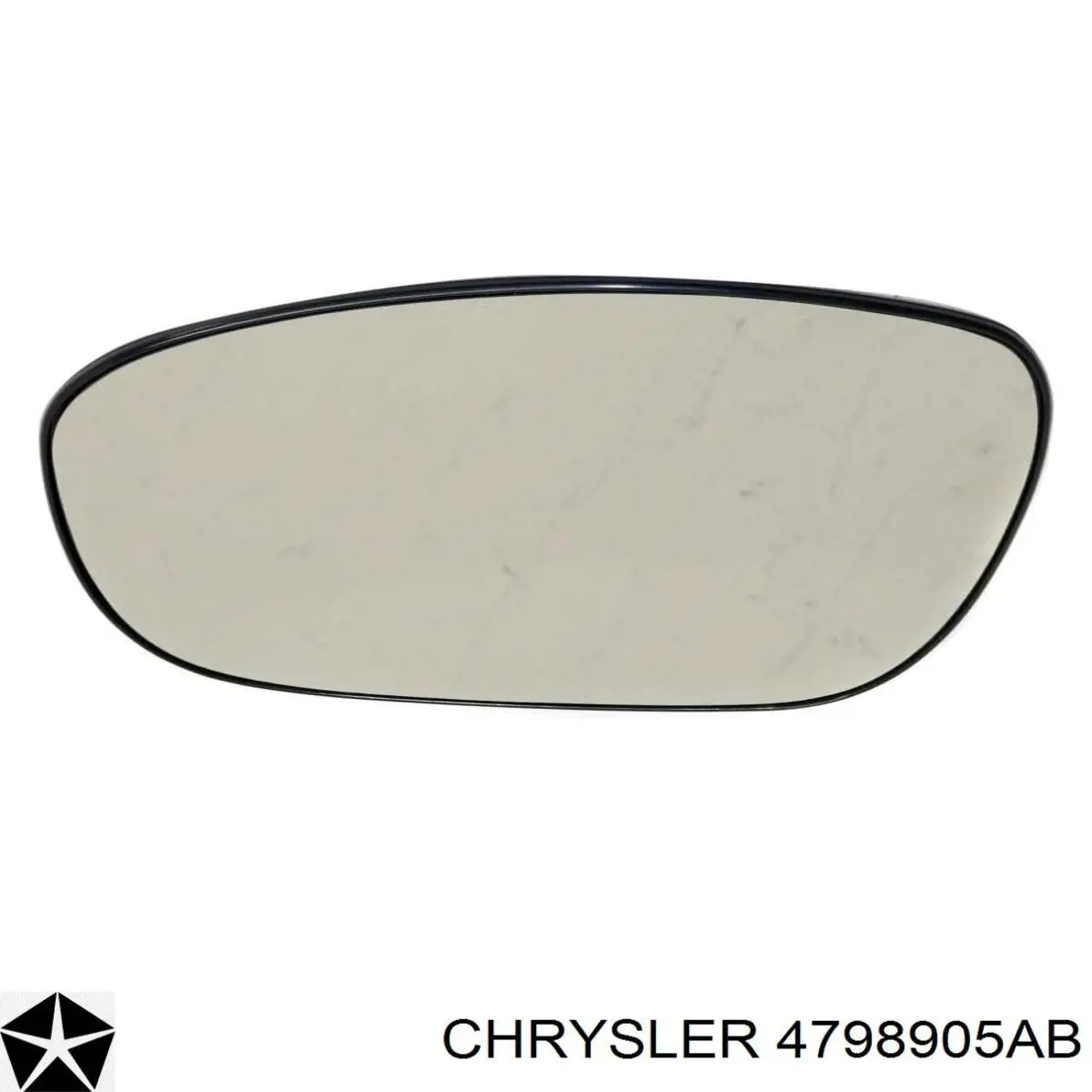 K04798905 Fiat/Alfa/Lancia cristal de espejo retrovisor exterior derecho