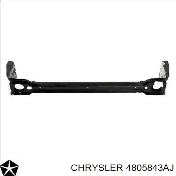 4805843AJ Chrysler soporte de radiador superior (panel de montaje para foco)