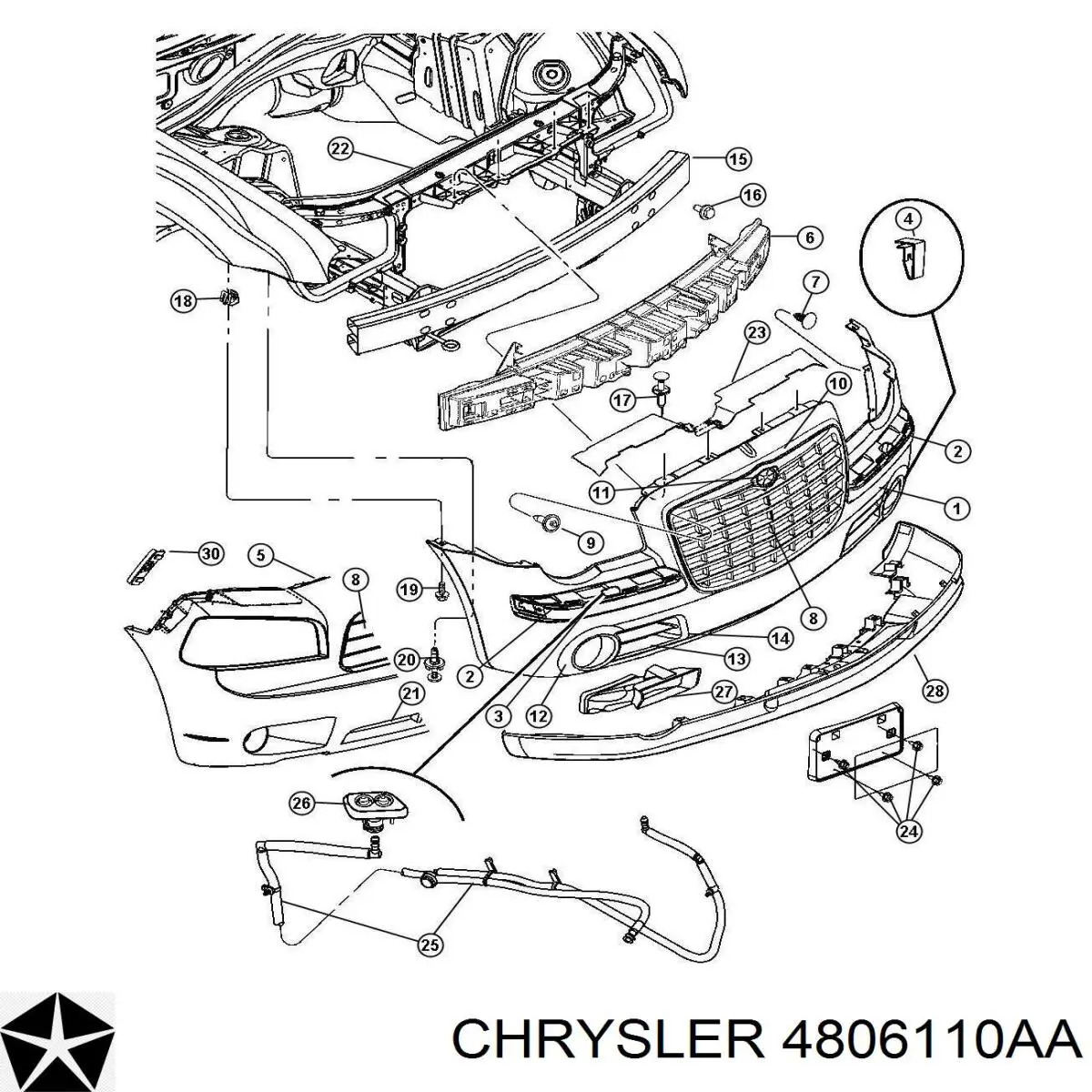 4806110AA Chrysler