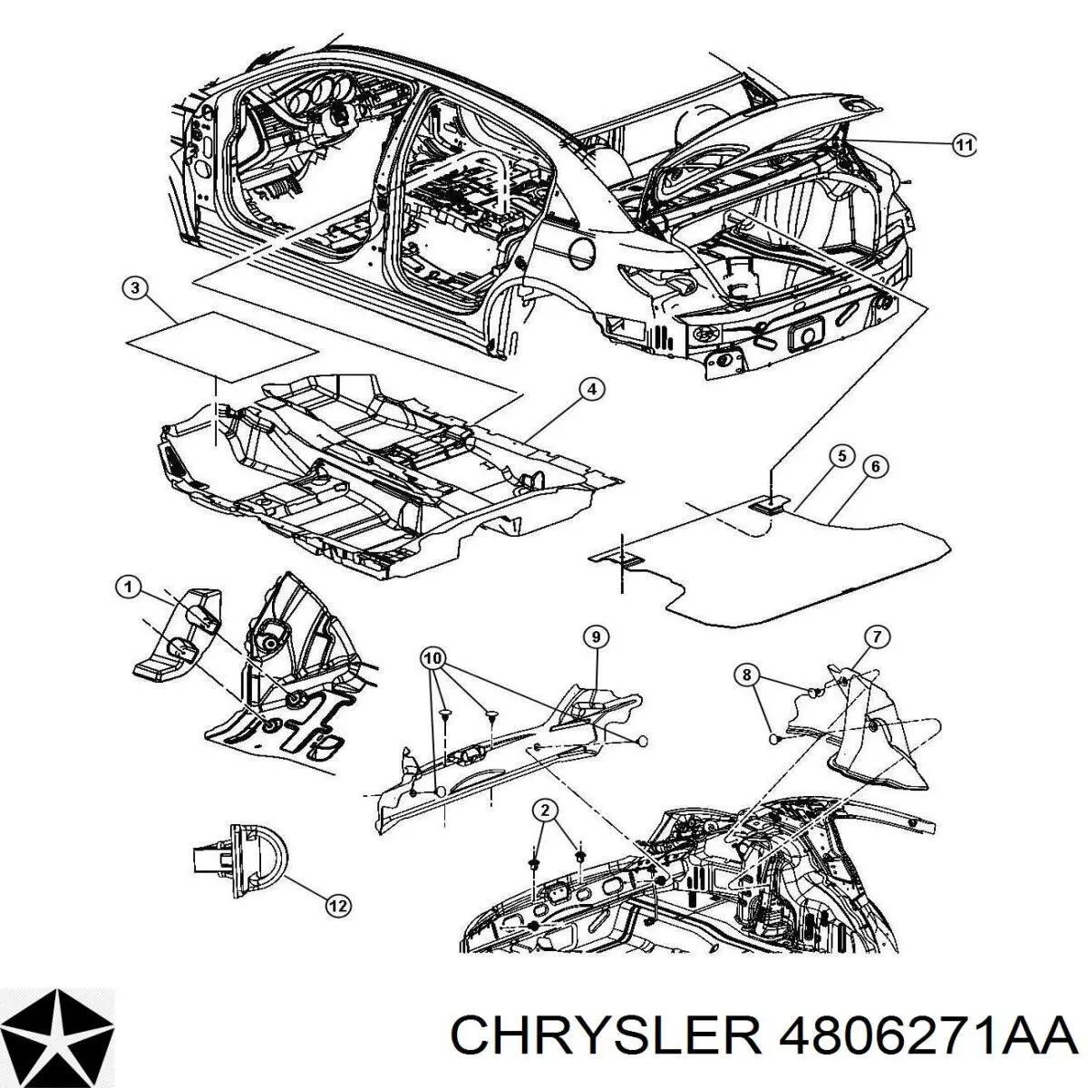 4806271AA Chrysler