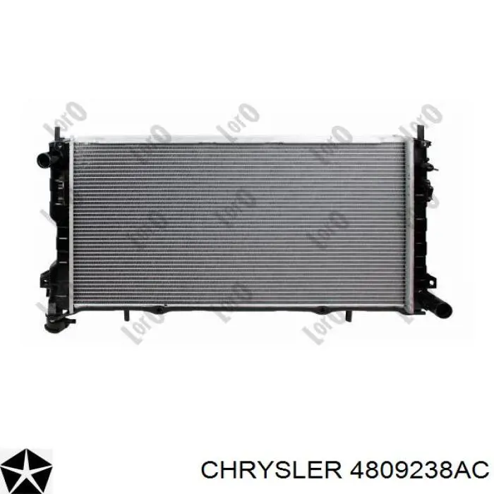 4809238AC Chrysler radiador