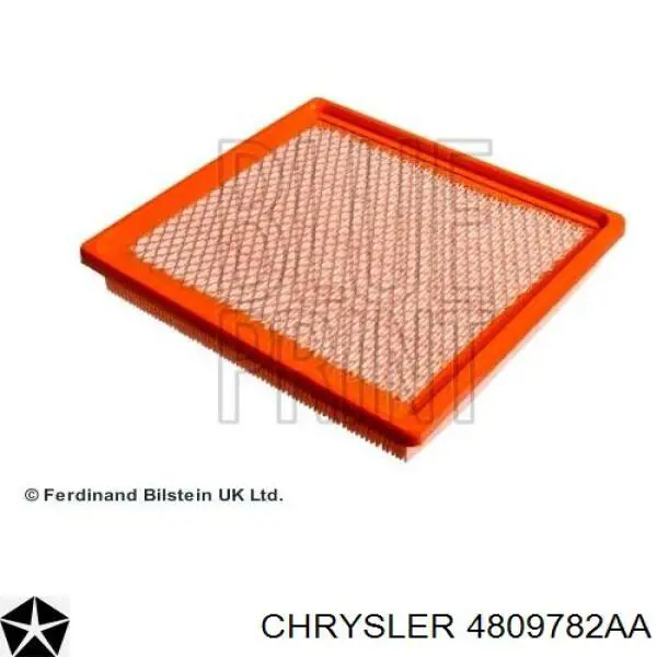 El filtro de aire Chrysler 4809782AA precio, desde 8,92 EUR