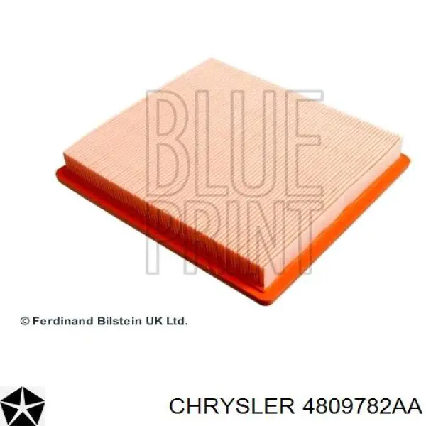 4809782AA Chrysler Filtro de aire de motor