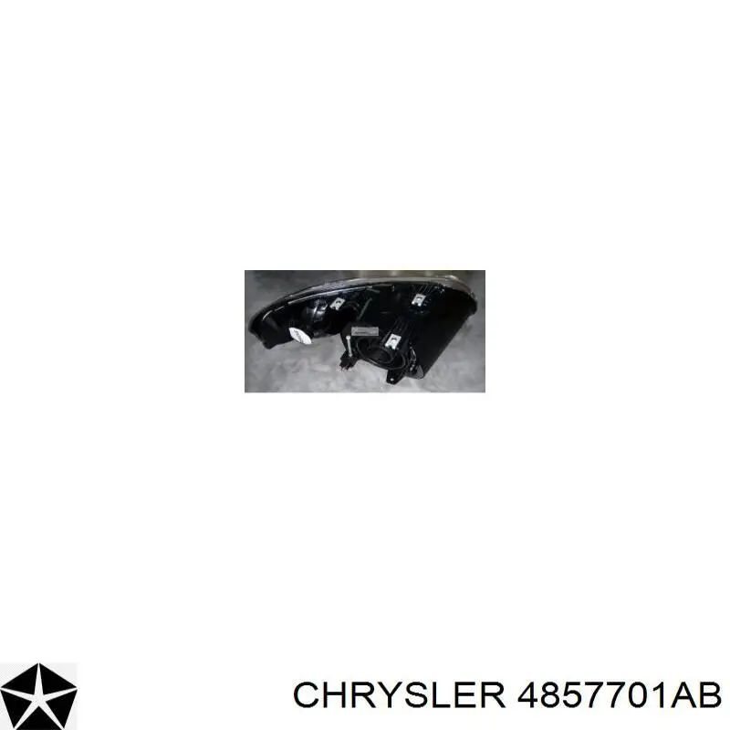 4857701AB Chrysler faro izquierdo