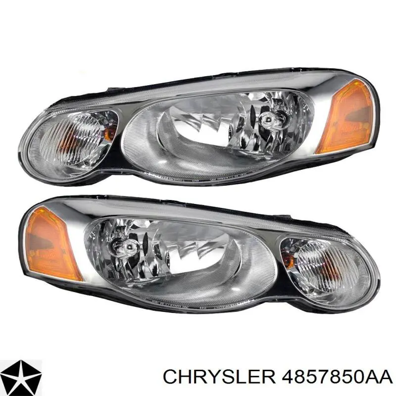 4857850AA Chrysler faro derecho