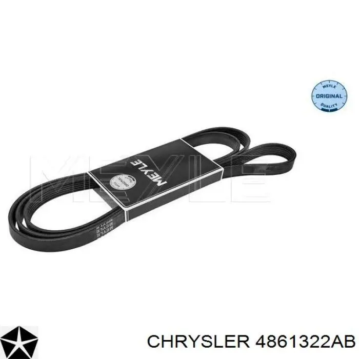 Correa de transmisión trapezoidal Chrysler 4861322AB precio, desde 24,65 EUR
