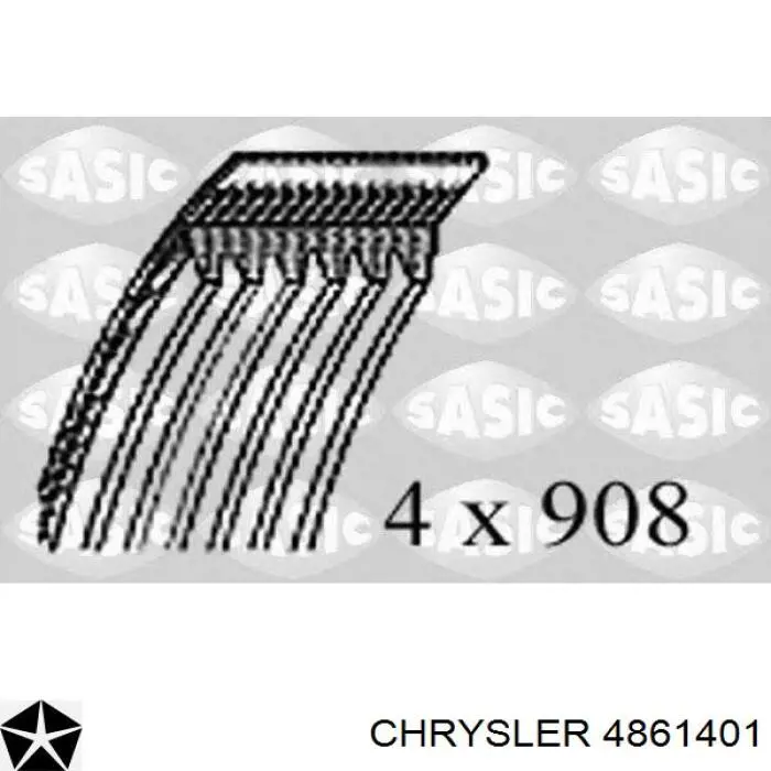 4861401 Chrysler correa trapezoidal