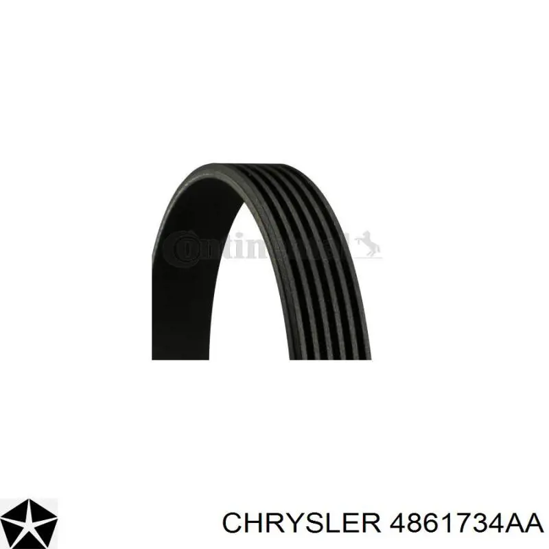 Correa de transmisión trapezoidal Chrysler 4861734AA precio, desde 14,38 EUR
