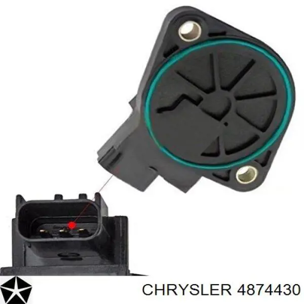 4874430 Chrysler sensor tps