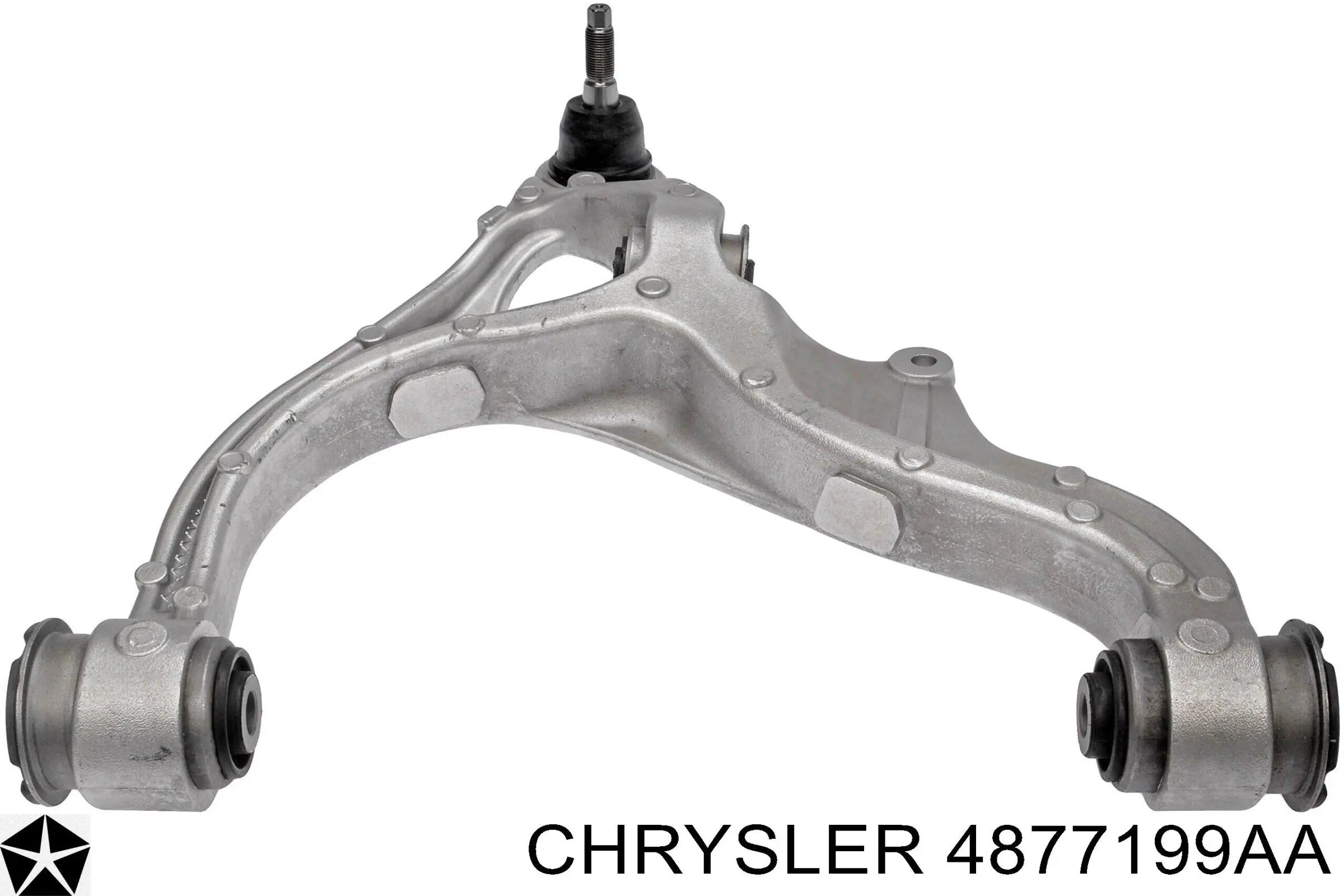 4877199AA Chrysler barra oscilante, suspensión de ruedas delantera, inferior izquierda