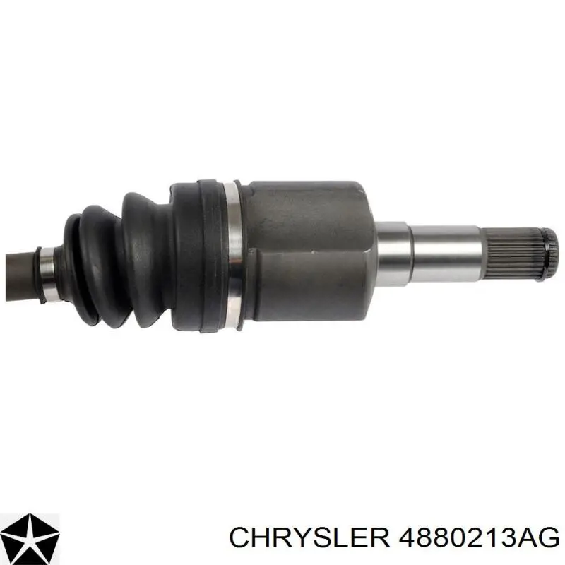 4880213AG Chrysler árbol de transmisión delantero izquierdo