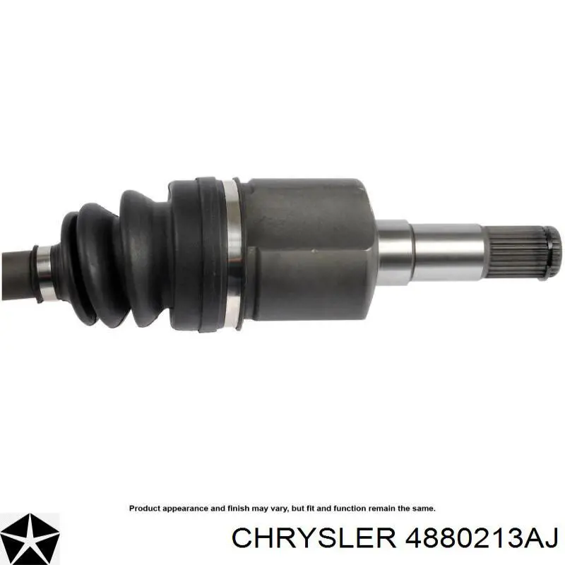 4880213AJ Chrysler árbol de transmisión delantero izquierdo