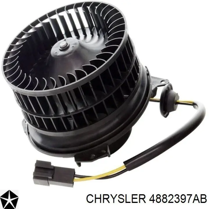 4882397AB Chrysler motor eléctrico, ventilador habitáculo