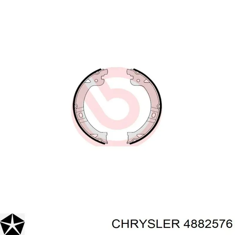 Zapatas de freno de mano Chrysler 4882576 precio, desde 34,66 EUR