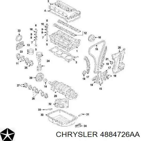 4884726AA Chrysler