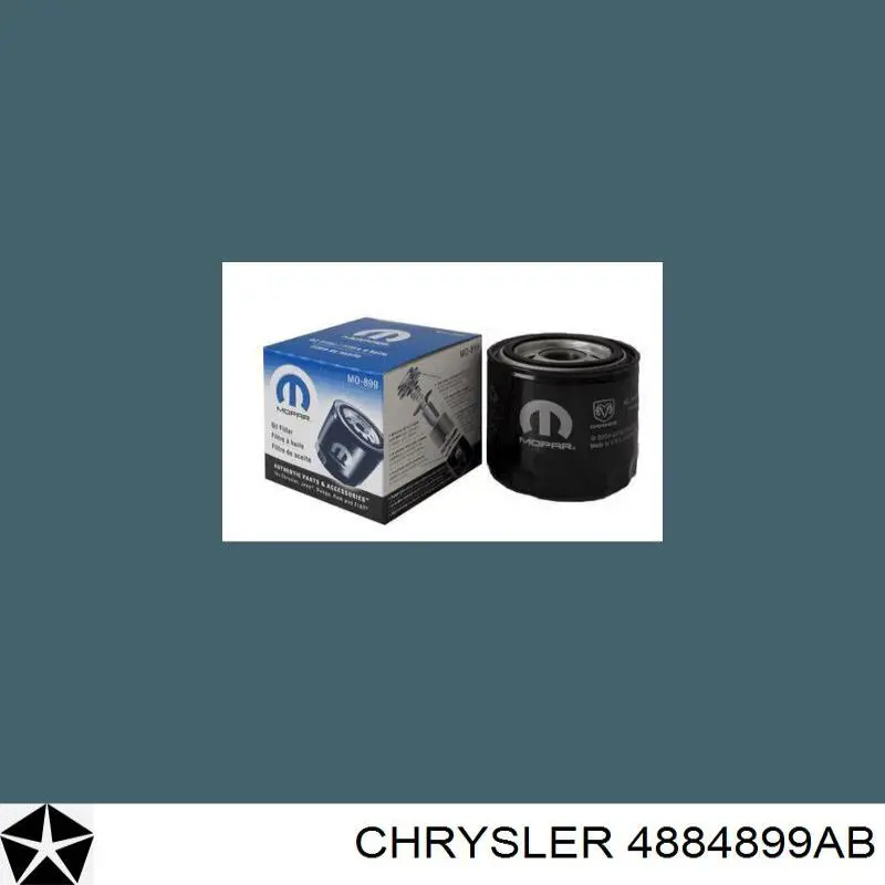4884899AB Chrysler filtro de aceite