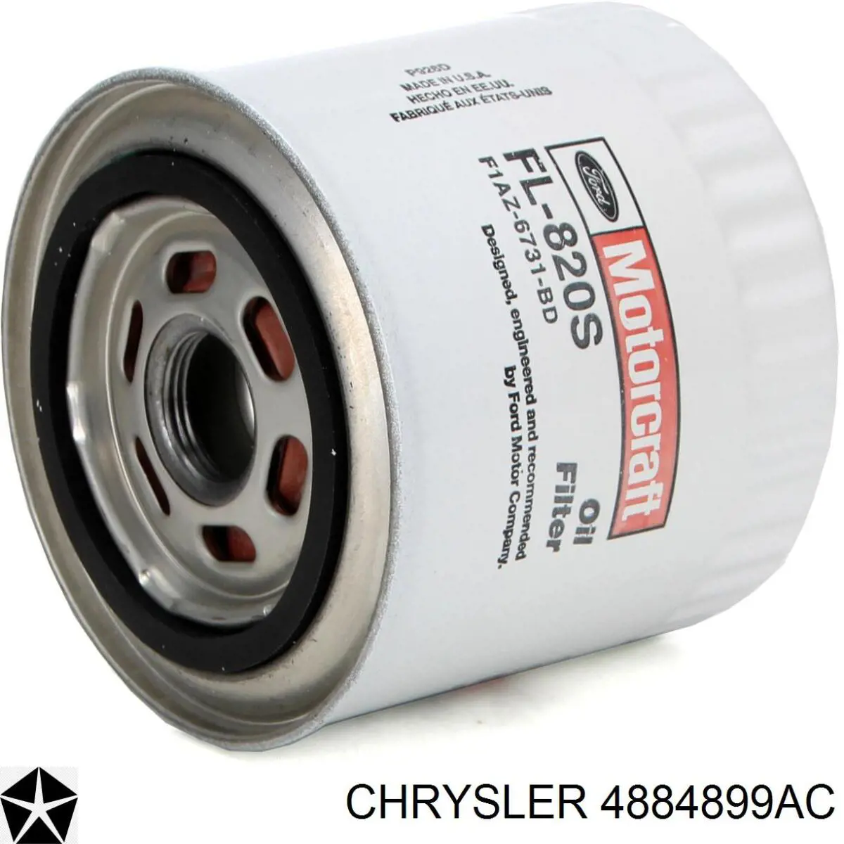 Comprar 4884899AC Chrysler Filtros de aceite