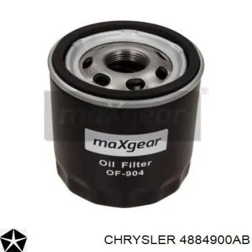 4884900AB Chrysler filtro de aceite