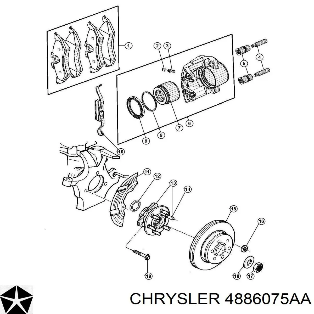 4886075AA Chrysler