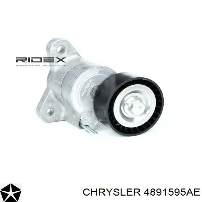Tensor de correa poli V 4891595AE Chrysler