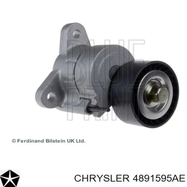 Tensor de la correa trapecial poli v Chrysler 4891595AE