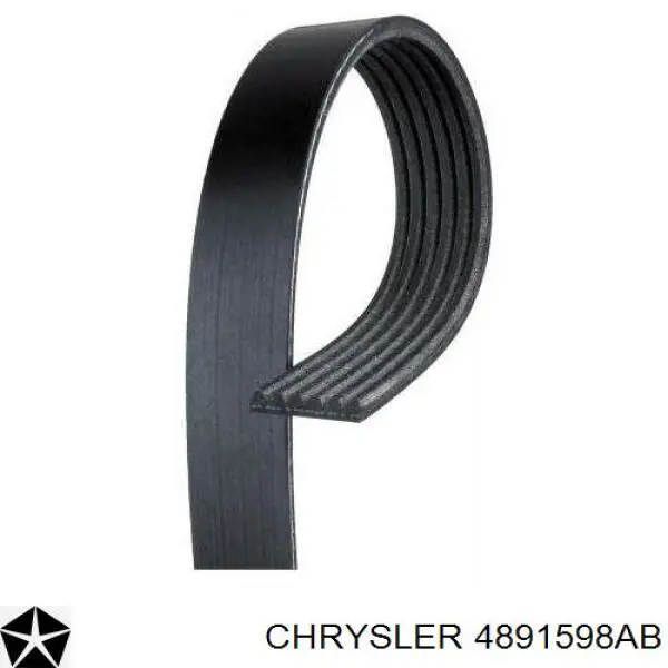 Comprar 4891598AB Chrysler Correa trapezoidal