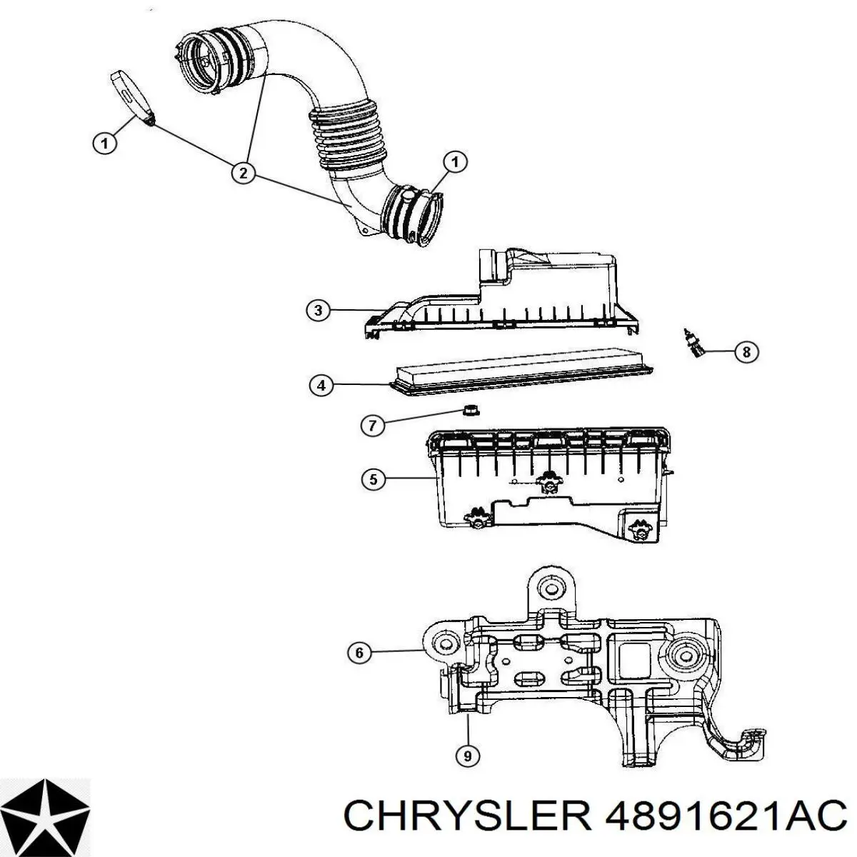 Comprar 4891621AC Chrysler 