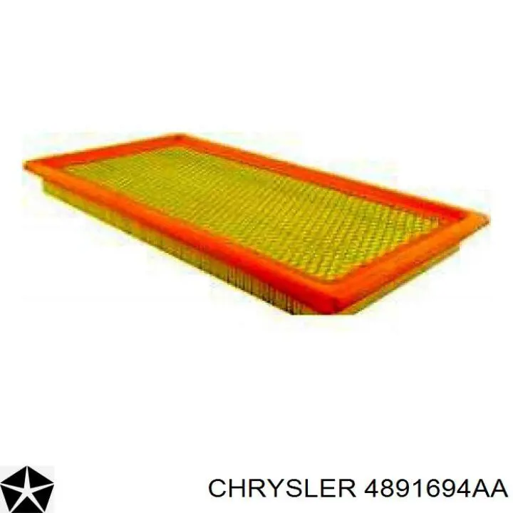4891694AA Chrysler Filtro de aire de motor
