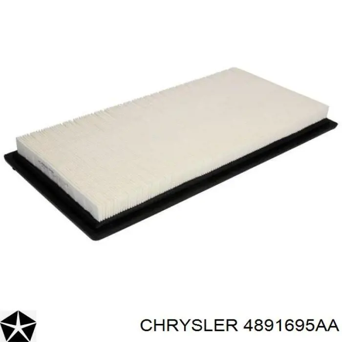 4891695AA Chrysler filtro de aire