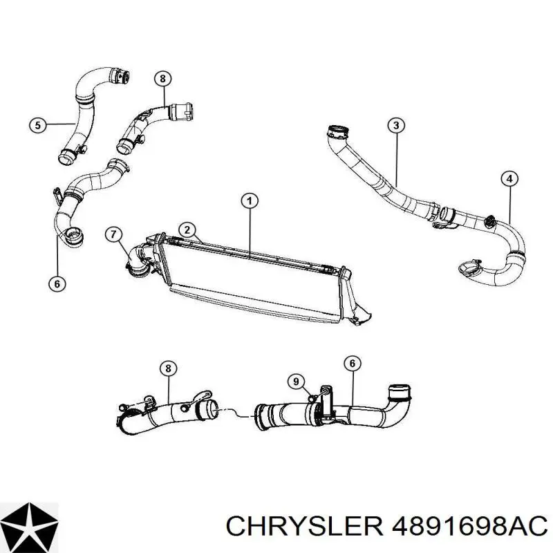 K04891698AB Fiat/Alfa/Lancia