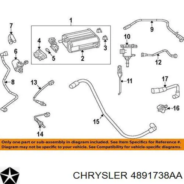 4891738AA Chrysler