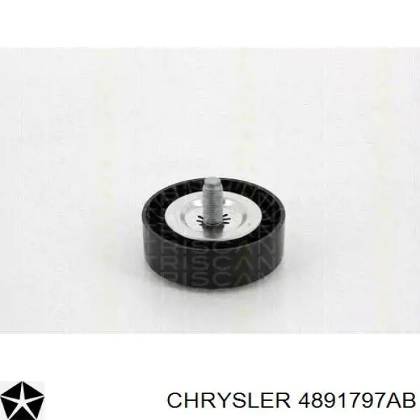 Comprar 4891797AB Chrysler Polea inversión/guía, correa poli V