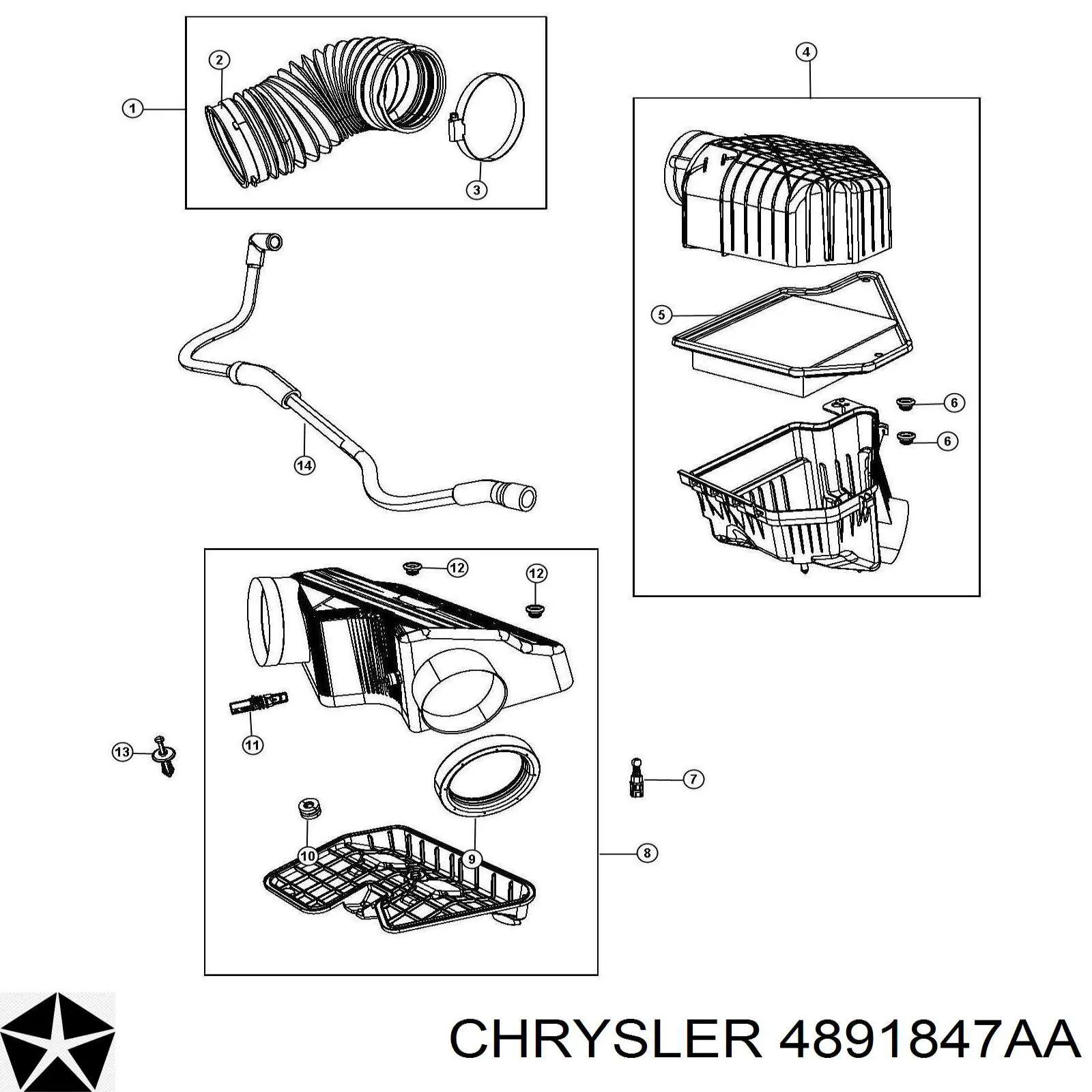 4891847AA Chrysler