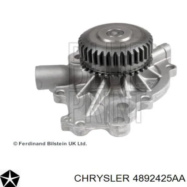 Bomba de agua 4892425AA Chrysler