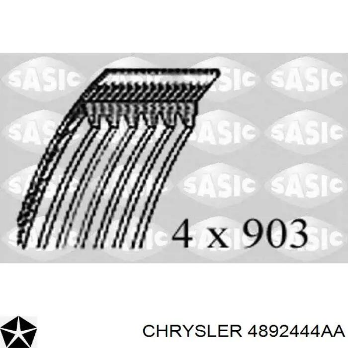 4892444AA Chrysler correa trapezoidal
