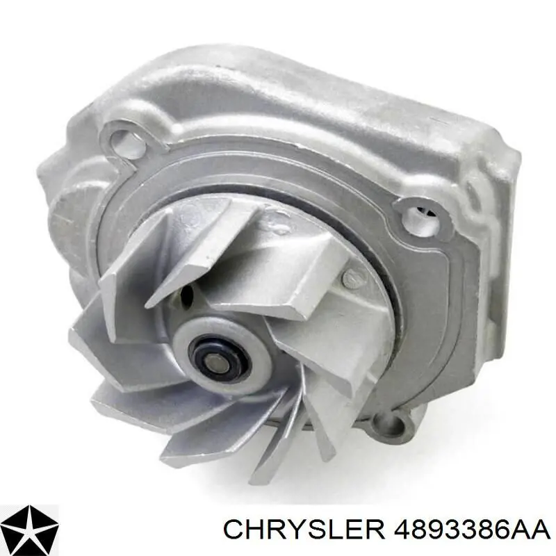 4893386AA Chrysler bomba de agua