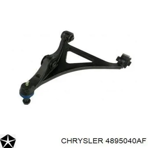 4895040AF Chrysler barra oscilante, suspensión de ruedas delantera, inferior derecha