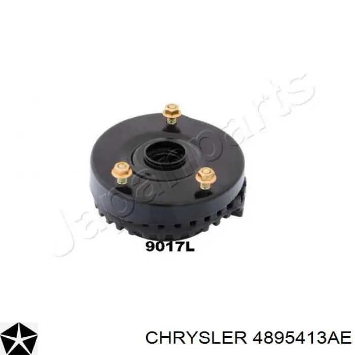 4895413AE Chrysler soporte amortiguador delantero izquierdo