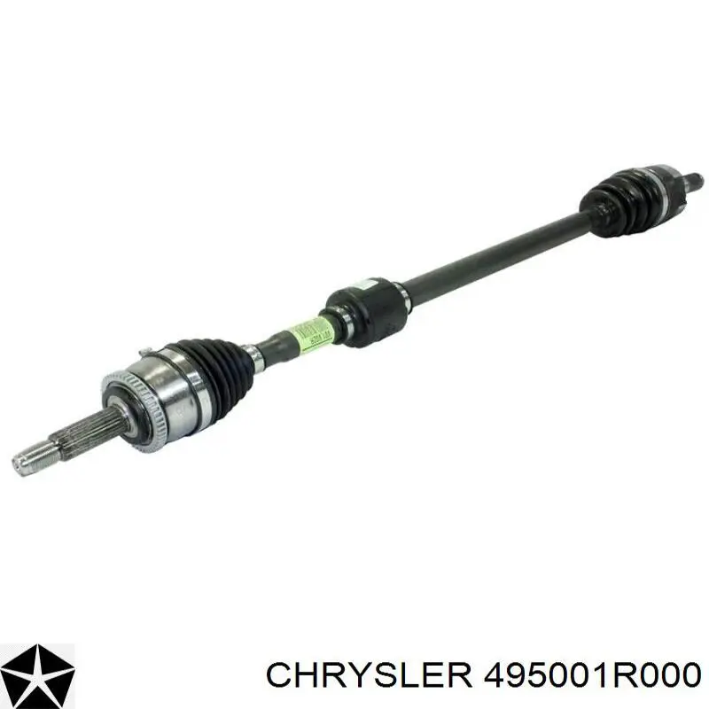 495001R000 Chrysler árbol de transmisión delantero izquierdo