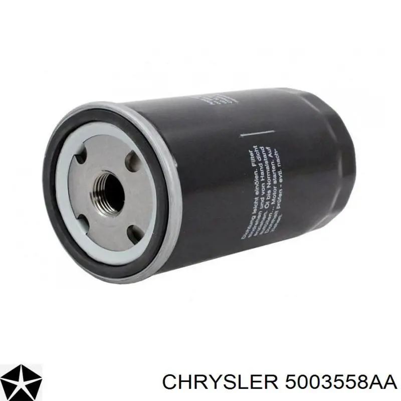 Filtro de aceite Chrysler 5003558AA precio, desde 4,29 EUR