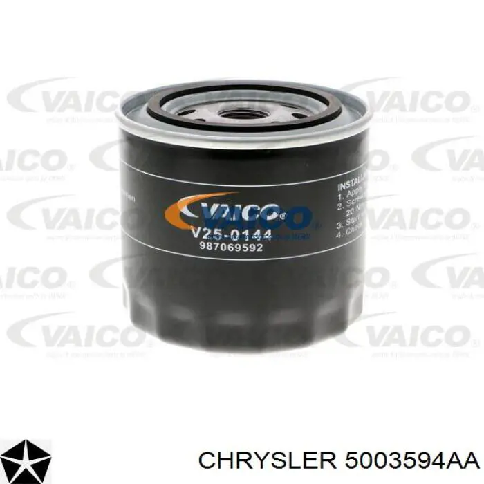 5003594AA Chrysler filtro de aceite