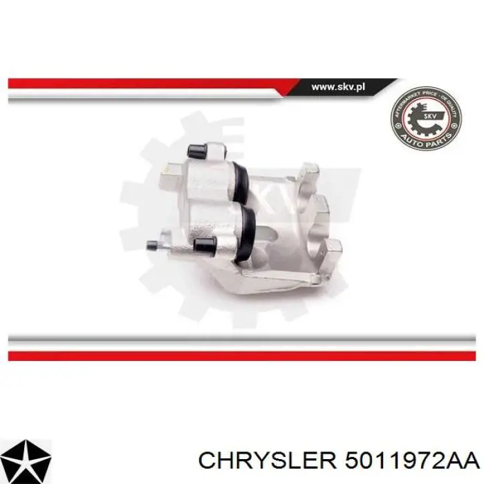 Pinza de freno delantera derecha Chrysler 5011972AA precio, desde 62,69 EUR