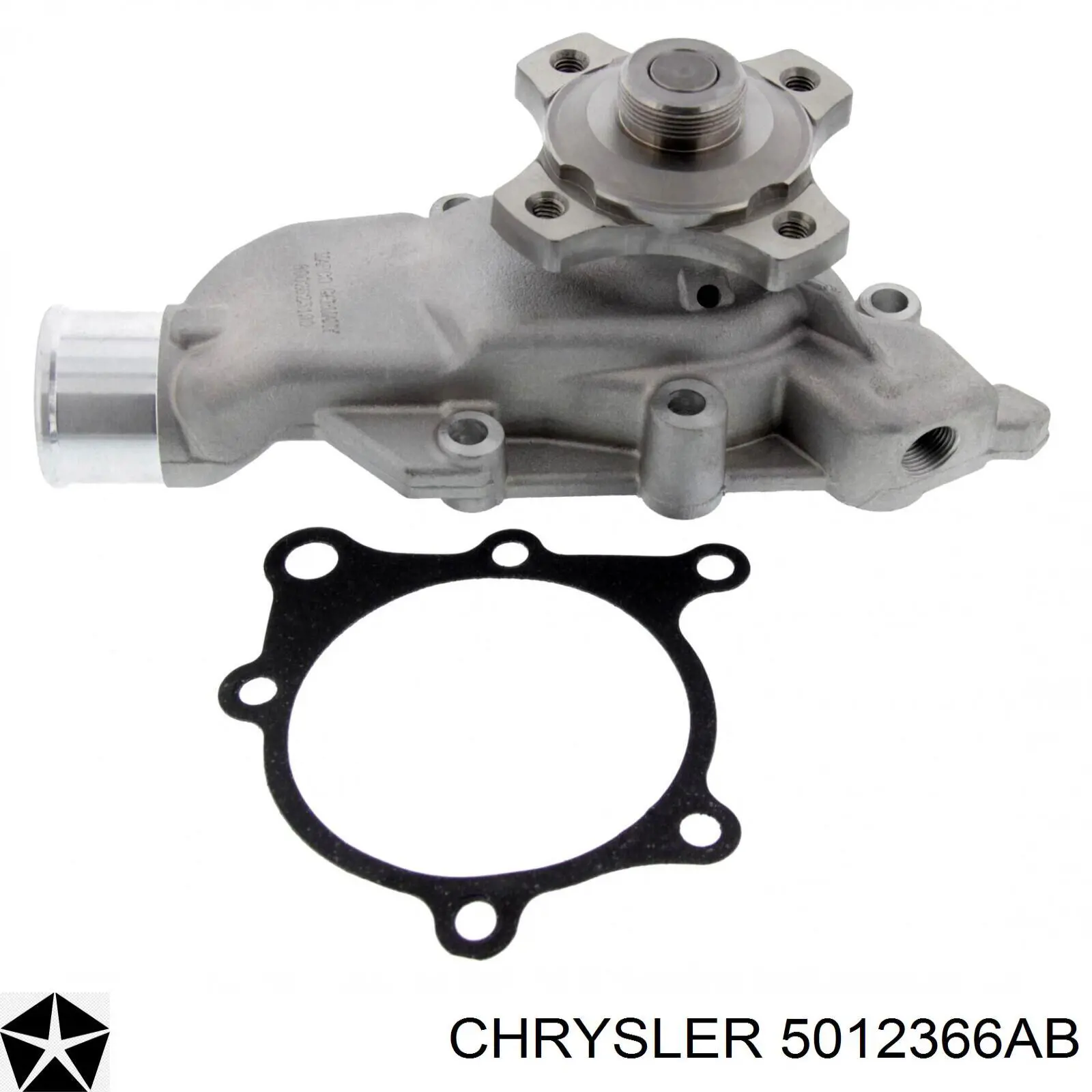 5012366AB Chrysler bomba de agua